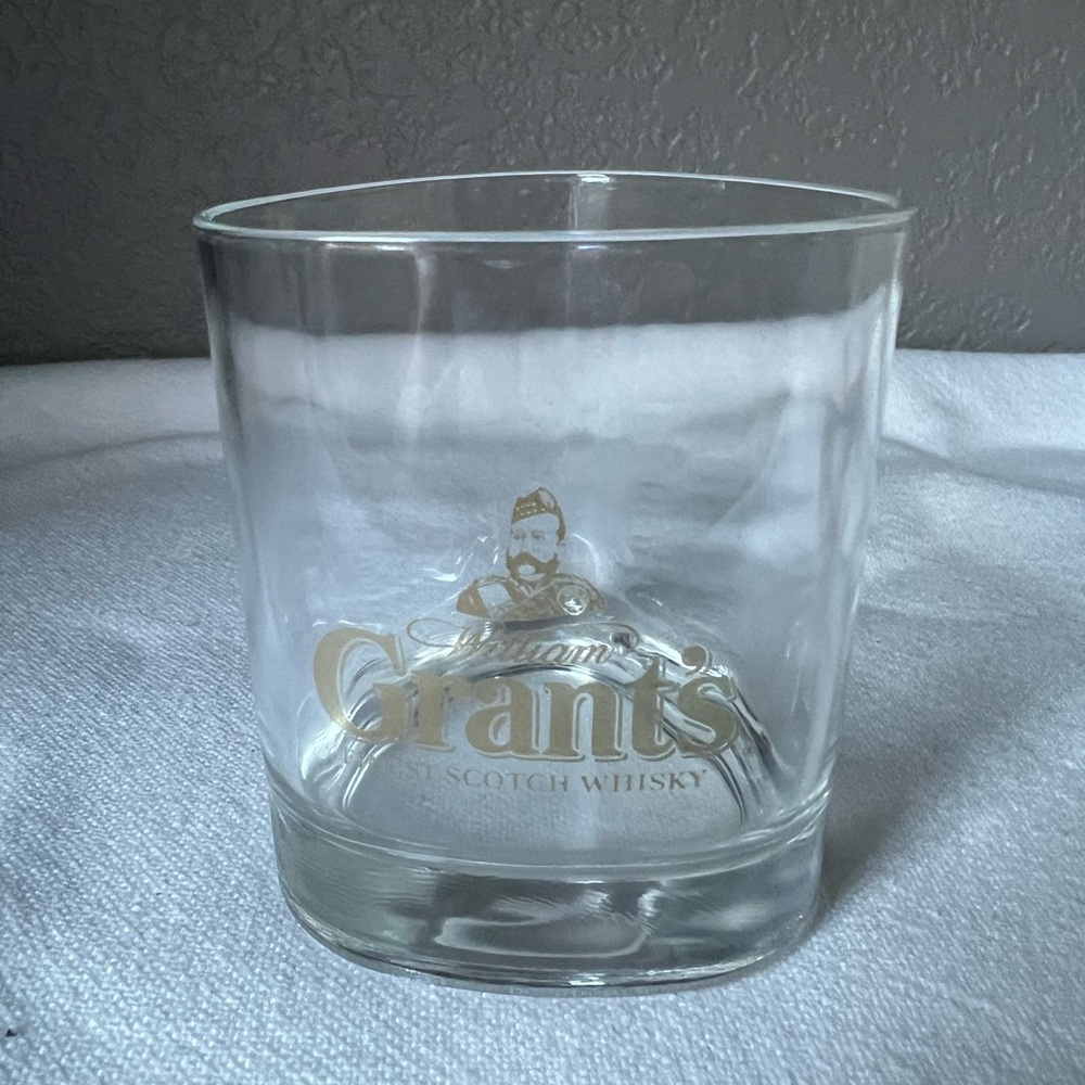 Vintage William Grant's Whisky Glass